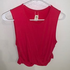 Spiritual Gangster Hot Pink Crop